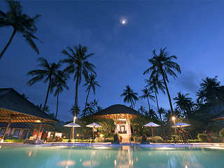 Infinity-Pool des Resorts 