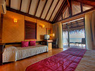 Lagoon Bungalow im Maitai Hotel Rangiroa, Franz. Polynesien