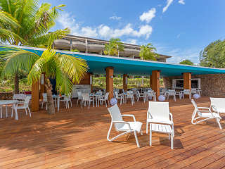 Taapuna Restaurant an der Lagune 