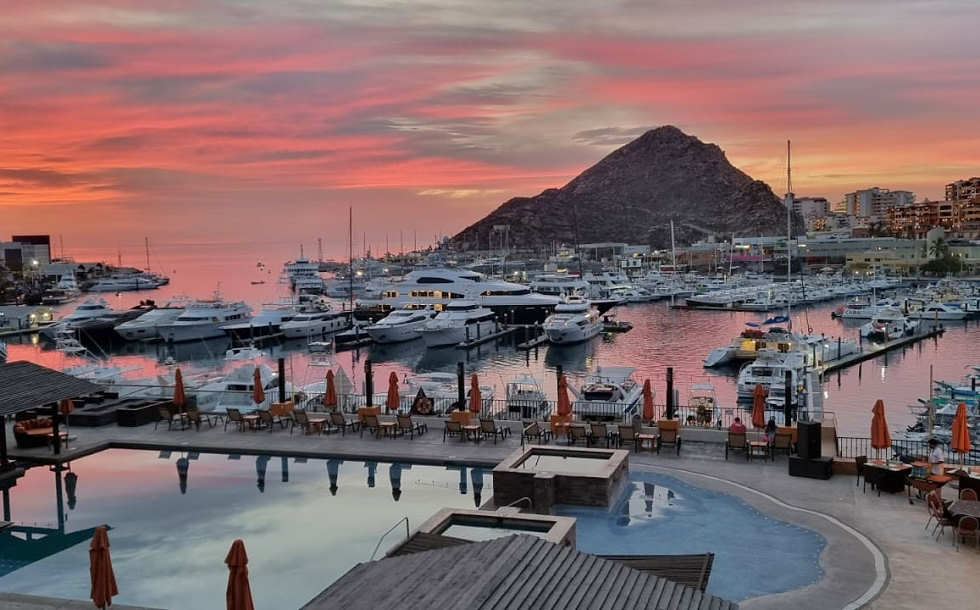 Marina von Cabo San Lucas im Süden von Baja California Sur 