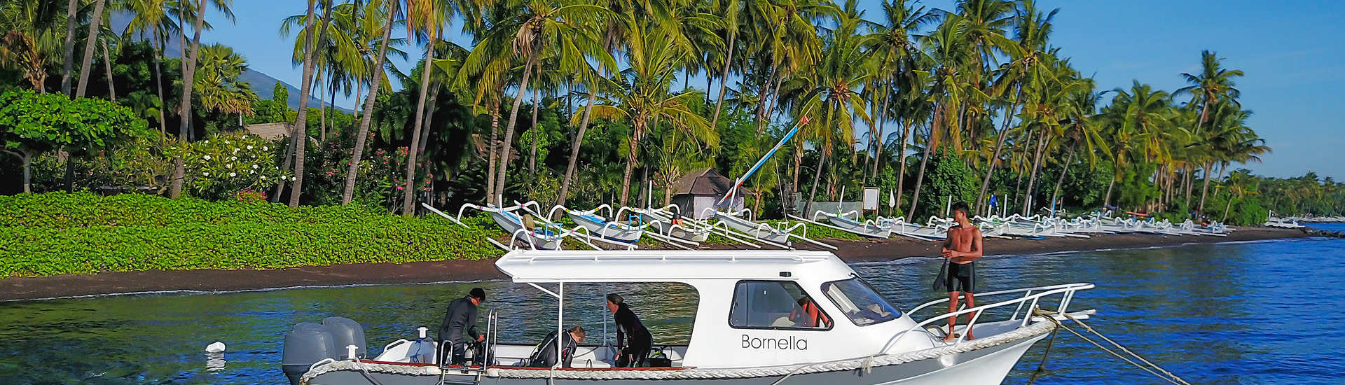 Bootstauchgänge um Tulamben mit den Markisa Divers – Bali, Indonesien 