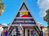 Flughafen auf Nuku Hiva · Anreise Marquesas Inseln 