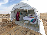 Grauwal-Camp auf der Baja California 