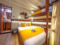 Twin-Bett-Kabine auf der Ambai 