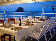 Sonnendeck der Argo · Tauchkreuzfahrtschiff Cocos Island 
