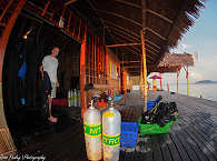 Tauchbasis der Papua Explorers 