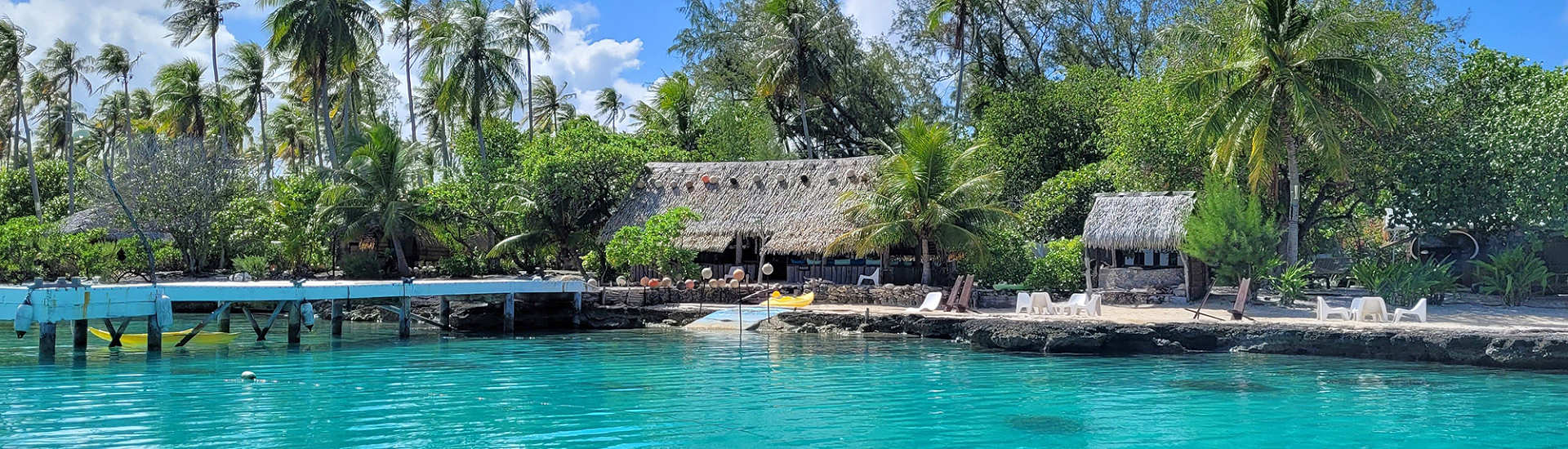 Pension Raimiti in Fakarava auf Motu Tetapiri 