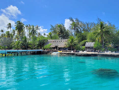 Pension Raimiti in Fakarava auf Motu Tetapiri 