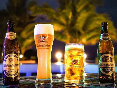 Deko-Bier von Weihenstephan 