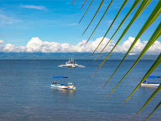 Blick vom Polaris auf die Bohol-See 