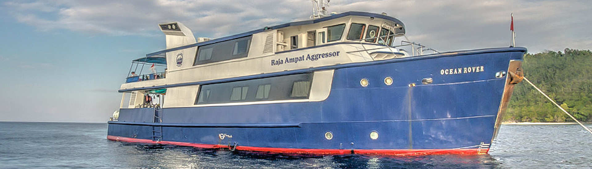 früher Ocean Rover – heute Raja Ampat Aggressor 