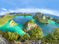 Wayag Islands in Raja Ampat – Indonesien 