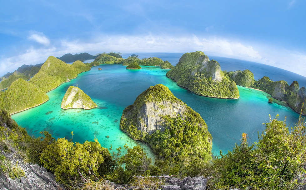 Wayag Islands in Raja Ampat – Indonesien 