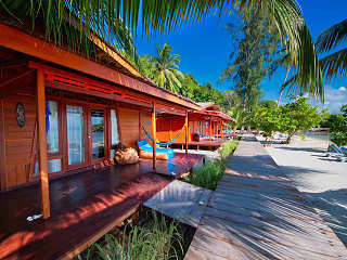 Standard-Bungalows am Strand 