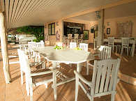 Restaurant im Relais de Joséphine – Franz. Polynesien 