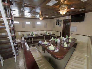 Restaurant unter Deck 