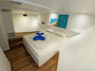 Deluxe-Kabine der Eco Blue – Safariboot Malediven 