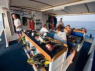 MV Febrina – Tauchdeck 