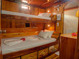 Unterdeck-Kabine – Safariboot MY Sheena 