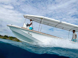 Tauchboot Malin der SAVU-Divers Alor 