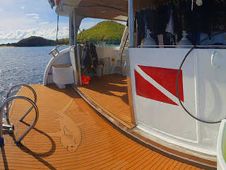 Tauchdeck der Seadoors 