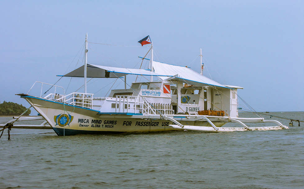 Tauchboot der Southern Leyte Divers – Philippinen 