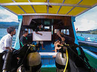 Bastianos Froggies Divers – Tauchboot 
