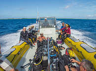 Tauchboot von Dive Spirit – Fakarava 
