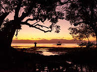 Sonnenuntergang am Strand von Romblon 