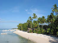 Alona Beach auf Panglao · Bohol Tauchreisen 