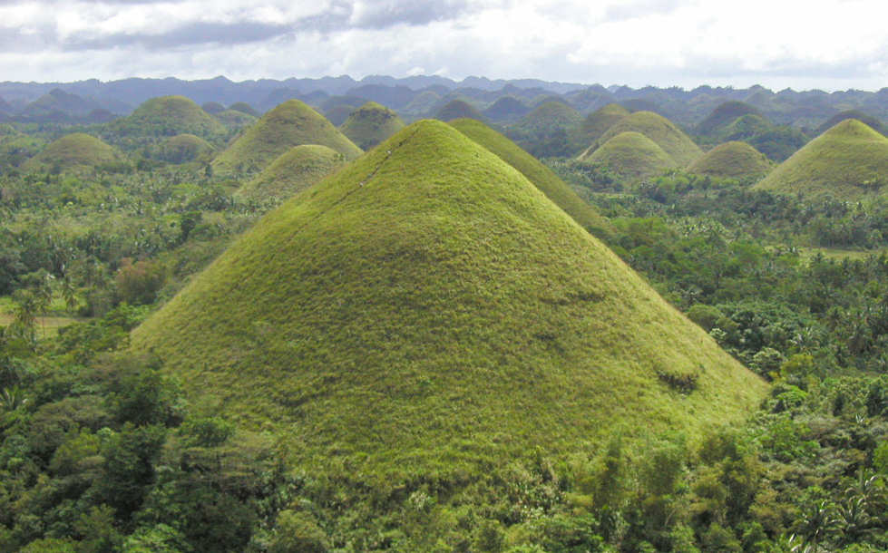 Chocolate Hills auf Bohol – Philippinen  