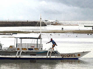 Fischerboot auf Bohol · Philippinen 