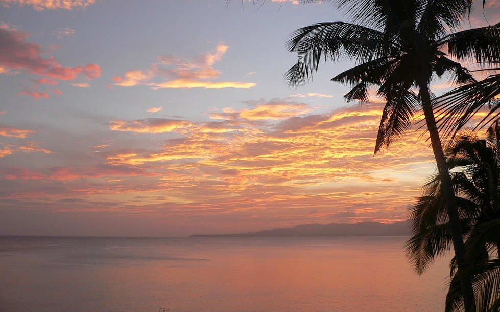 Sonnenuntergang auf Bohol – Philippinen  