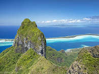 Mont Otemanu auf Bora Bora · Tauchreisen Französisch-Polynesien 