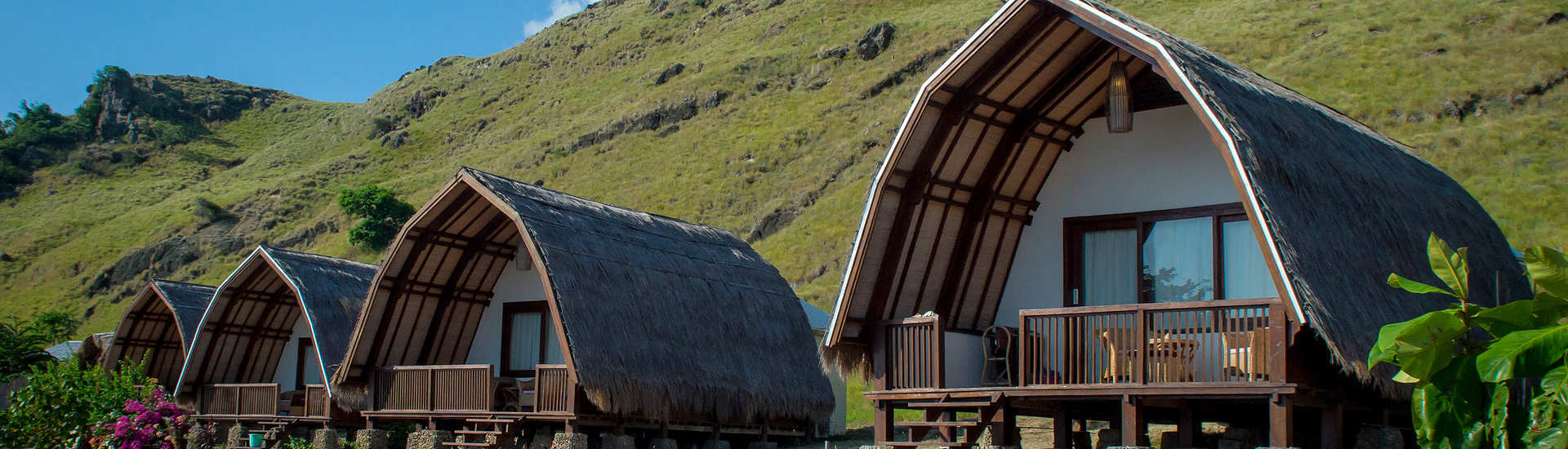 Komodo Resort auf Pulau Sebayur im Komodo Nationalpark – Flores, Indonesien  