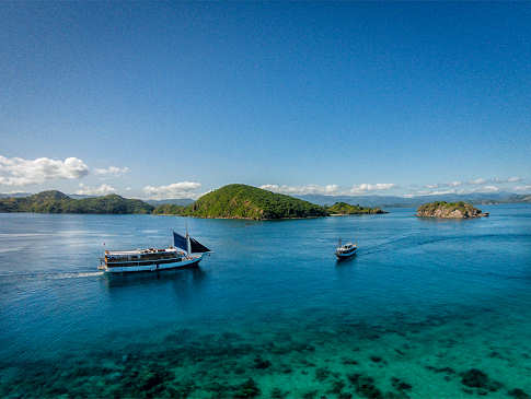 Blick über Komodo 