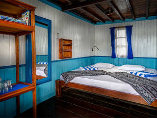 Deluxekabine mit Kingsize-Doppelbett 