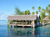 Over Water Restaurant – Tetamanu Village, Fakarava 