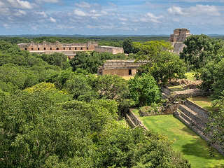 Maya-Stadt Uxmal auf Yucatán 