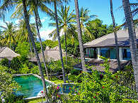 Garten mit Pool · Villa Markisa Bali Tulamben 