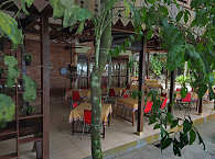 Open-Air-Restaurant · Unterkunft Raja Ampat (Waigeo) 