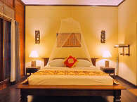 Seaview-Bungalow (Macro) mit Doppelbett 