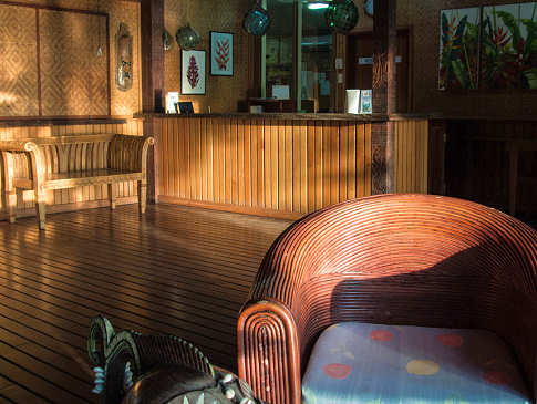 Rezeption – Walindi Plantation Resort 