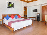Oceanfront Bungalow mit Doppelbett 