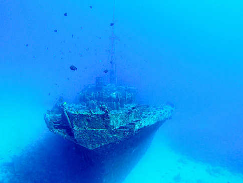 Wrack der Stella Maru – Mauritius 